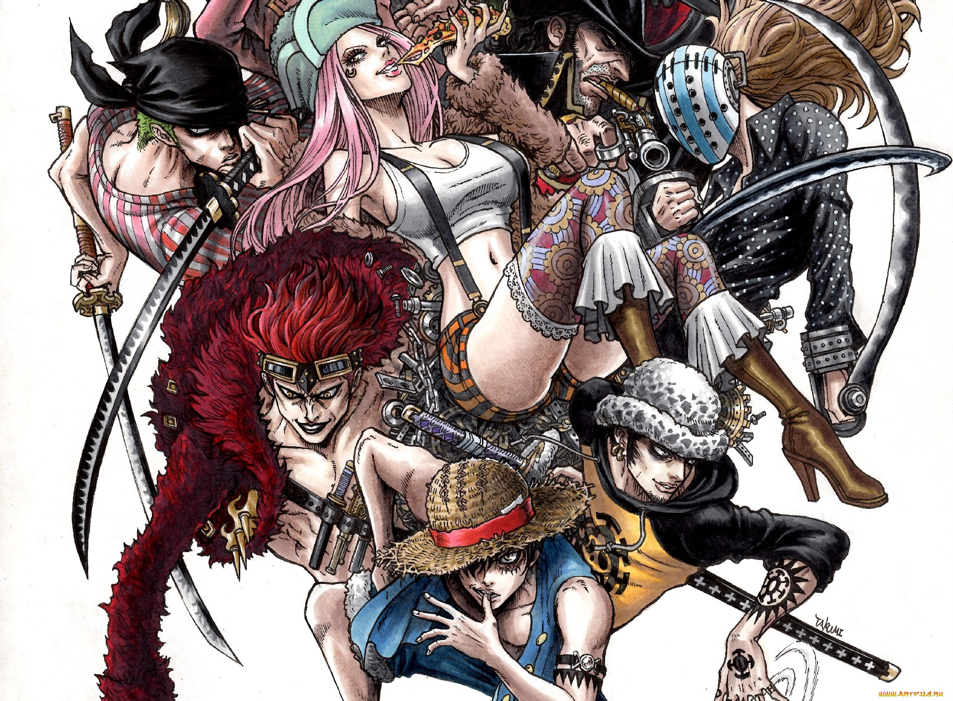 , one piece, 